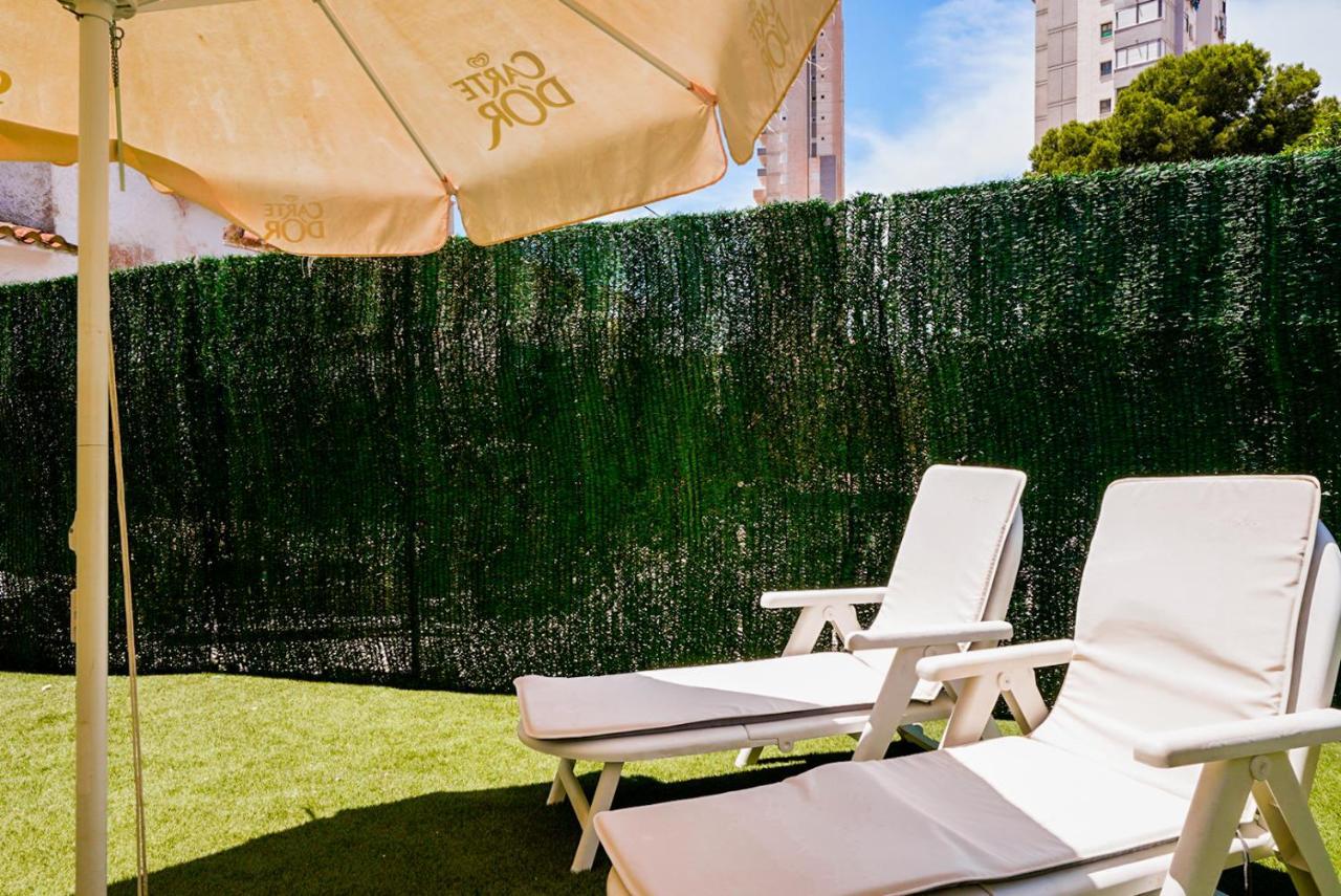 Apartamento Loft Con Terreno Privado Y Parking Compartido - A 800M De Playa Poniente Benidorm Zewnętrze zdjęcie